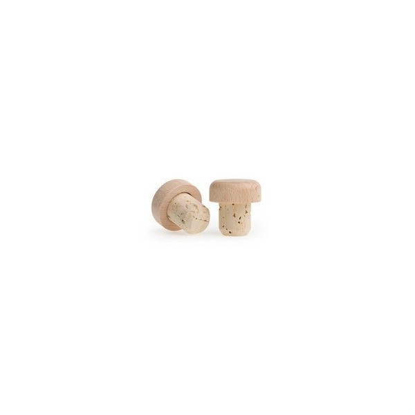 Plutani zatvarač sa drvenom kapicom 19mm