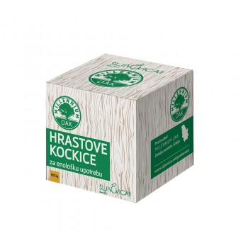 Hrastove kockice barik 800g